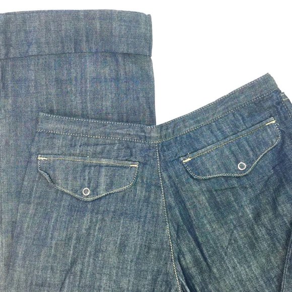 Levi’s Wide Leg Jeans Blue Womens 26 L=M - Picture 3 of 14